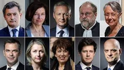 [POLITIQUE]: Damien Abad et Catherine Colonna font leur entrée,...