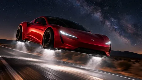 Tesla Roadster : la voiture électrique qui défie la gravité...