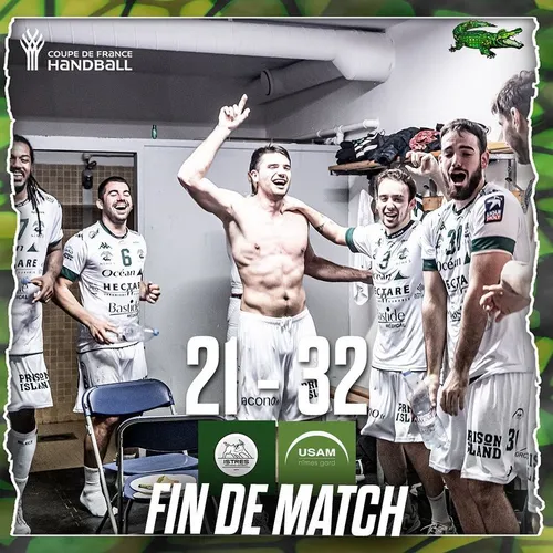 [ sport ] handball/coupedefrance: L'USAM Nîmes Gard élimine Istres...