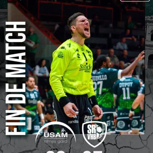 [ SPORT - HANDBALL ] Victoire largement méritée pour l'USAM Nîmes Gard