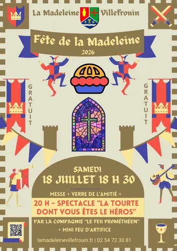 LA MADELEINE-VILLEFROUIN (41) - Fête de la Madeleine