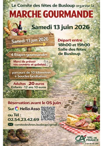 BUSLOUP (41) - Marche Gourmande de Busloup