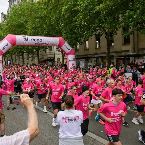 Chartres : plus de 4 400 participants attendus pour les Foulées roses