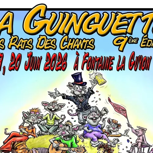🔊 Un programme survitaminé pour la Guinguette des Rats des Chants