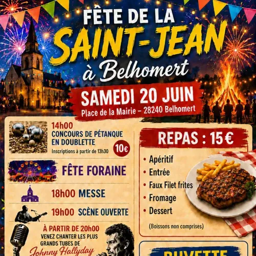 BELHOMERT-GUÉHOUVILLE - Fête de la Saint Jean