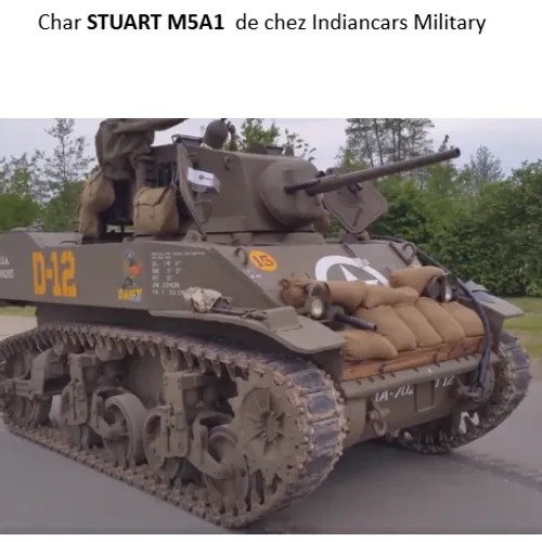 Char Stuart M5A1 © Pascal Bulois