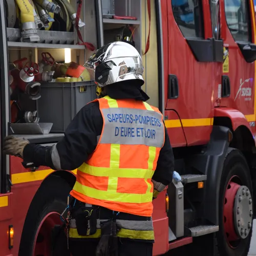 Fumée suspecte dans une entreprise