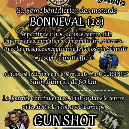 BONNEVAL - 5ème Bénédiction des motards