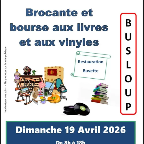 BUSLOUP (41) - Brocante de Busloup et son patrimoine