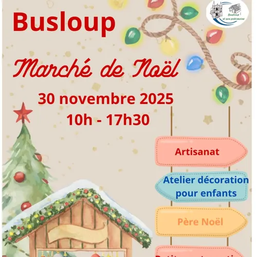 BUSLOUP (41) - Marché de Noël