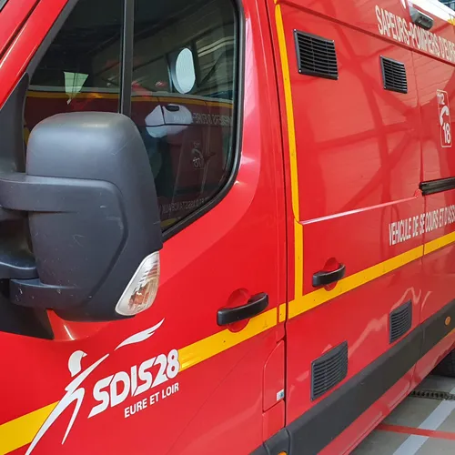 Un blessé grave sur la D13 dans le Perche
