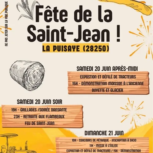 LA PUISAYE - Fête de la Saint Jean