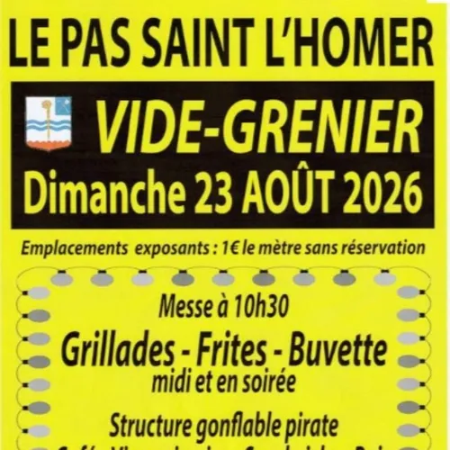 LE PAS-SAINT-L'HOMER (61) - Vide-greniers et fête communale