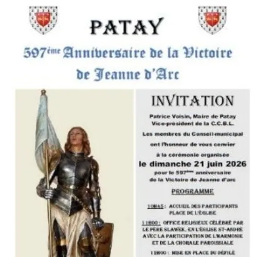 PATAY (45) - 597e anniversaire de la victoire de Jeanne d'Arc