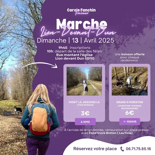 L'invité du jour : on vous dit tout la marche à Lion-Devant-Dun...