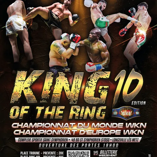 King of the Ring : un rendez-vous pour les combattants ce samedi à...