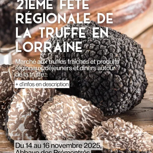 21ème Fête régionale de la Truffe : dégustations, repas, ... 