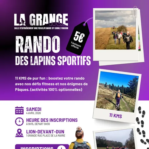 Meuse : prêt pour la rando des lapins sportifs? 