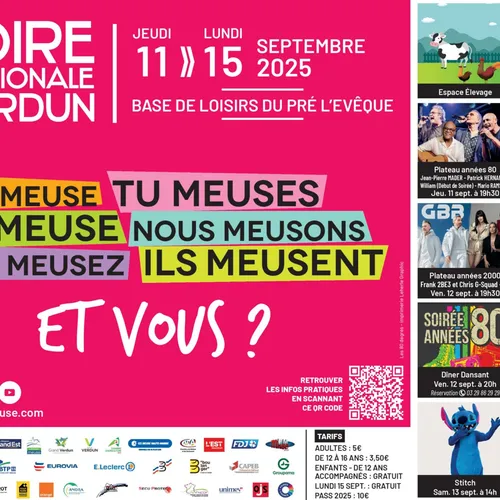 L'invité du jour : on vous dit tout sur la Foire Expo de Verdun