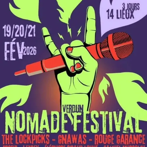 Le nomade festival débarque à Verdun