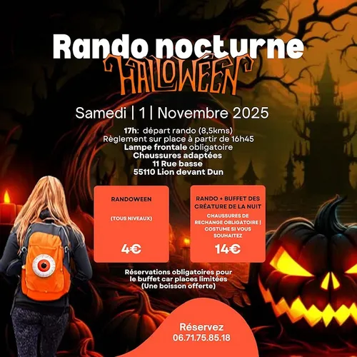 Lion-Devant-Dun : une rando nocturne pour Halloween