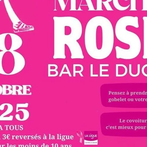 Bar Le Duc : Une marche rose organisée ce samedi