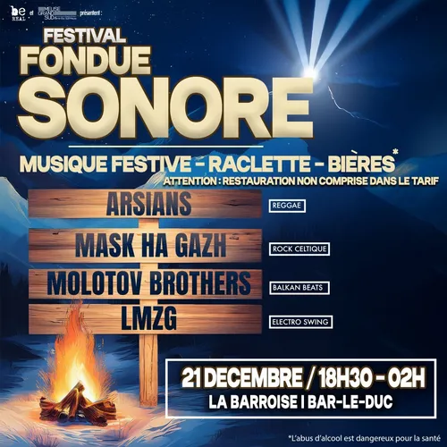 L'invité du jour : on vous dit tout sur le Festival Fondue Sonore