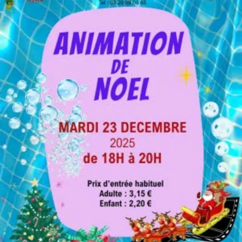 Idée de sortie : un noël à la piscine