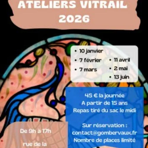 Idée de sortie : un atelier vitrail ce samedi à Vaucouleurs