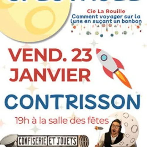 Un spectacle pour vous faire voyage sur la lune ce vendredi à...