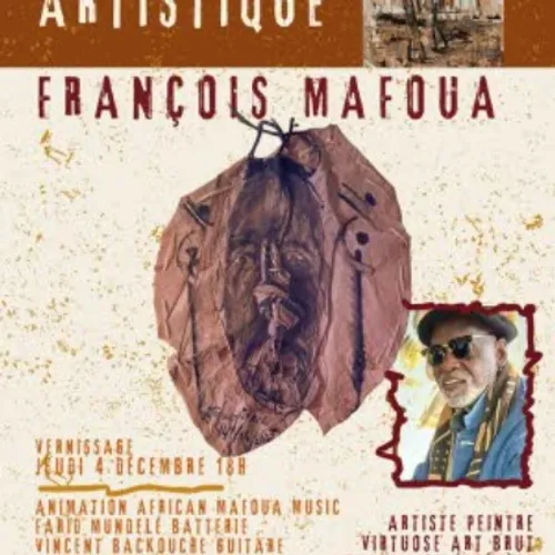 François Mafoua expose ses peintures à Belrupt-en-Verdunnois