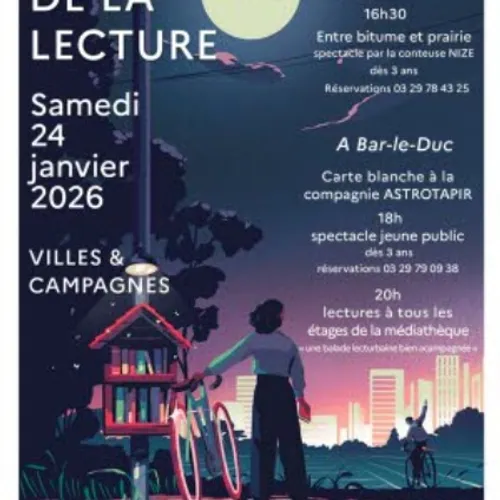 La nuit de la lecture revient à Bar-le-Duc