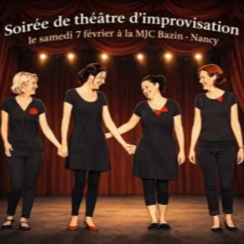 Une soirée d'impro à la MJC Bazin de Nancy