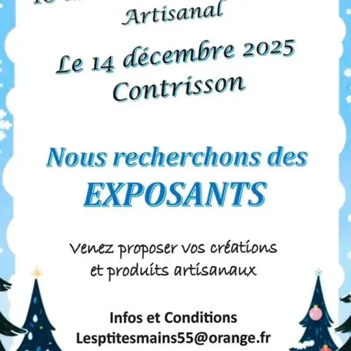 Idée de sortie : le marché de Noël artisanal de Contrisson (Meuse)