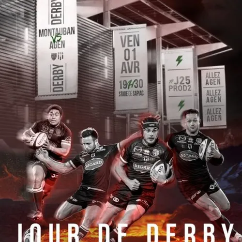 Avant Montauban-Agen (J25 ProD2)