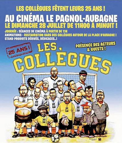 Aubagne : venez fêter les 25 ans du film Les Collègues !