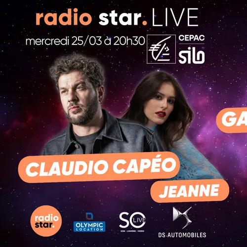 🎤 Radio Star Live : Claudio Capéo et Jeanne en concert