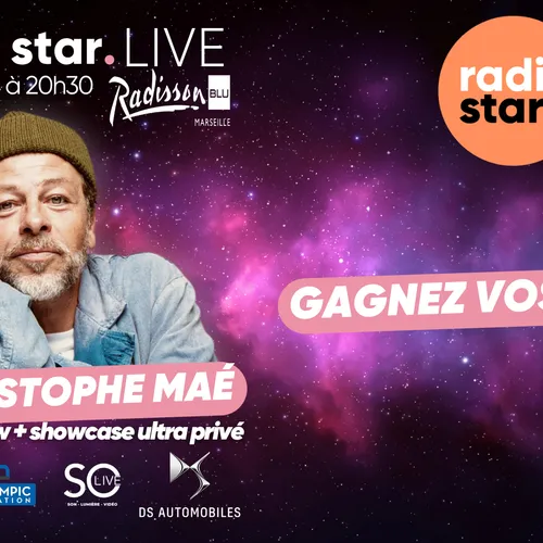Gagnez vos places pour le showcase ultra privé de Christophe Maé