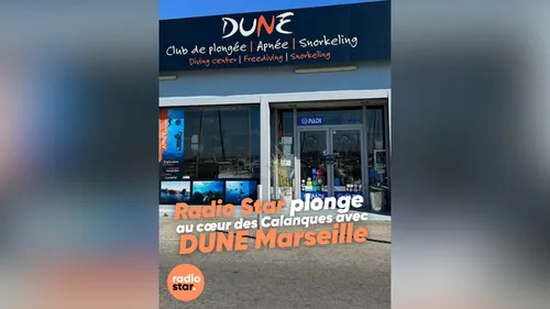 Radio Star plonge au cœur des Calanques avec DUNE Marseille 🌊