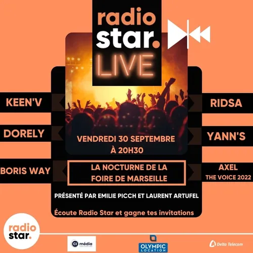 Le Radio Star Live est de retour à La Foire de Marseille