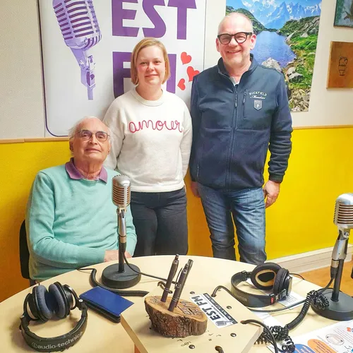 Claude Windstein, Elodie Elsass-Bernard et le Professeur Dufour de...