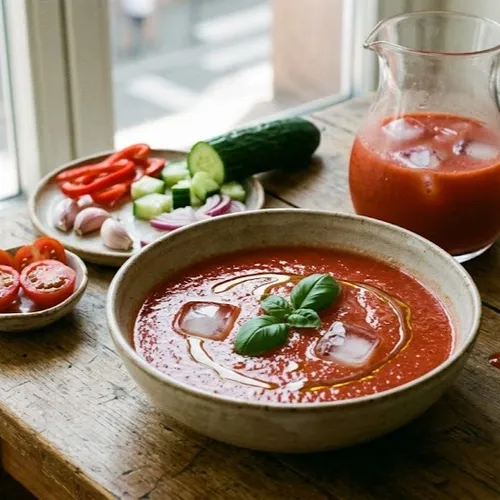 Gaspacho de tomates cerises