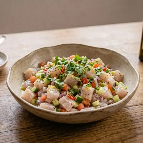 Ceviche de daurade
