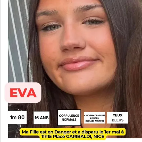 Éva, l’adolescente de 16 ans disparue a été retrouvée saine et...