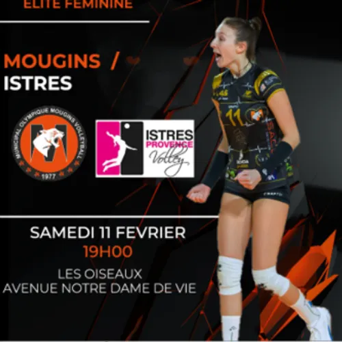 AGENDA : VOLLEY-BALL : MATCH MOM MOUGINS vs ISTRES