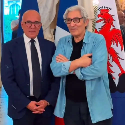 Boualem Sansal reçoit l’Aigle de Nice