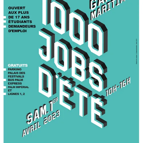 EMPLOI : 1000 JOBS D'ETE A CANNES