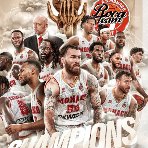 16/06/23 : Les basketteurs monégasques sont champions de France