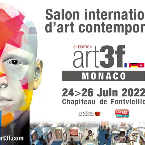 AGENDA DU WEEK-END : LE SALON art3f à Monaco jusqu'au 26/06/22