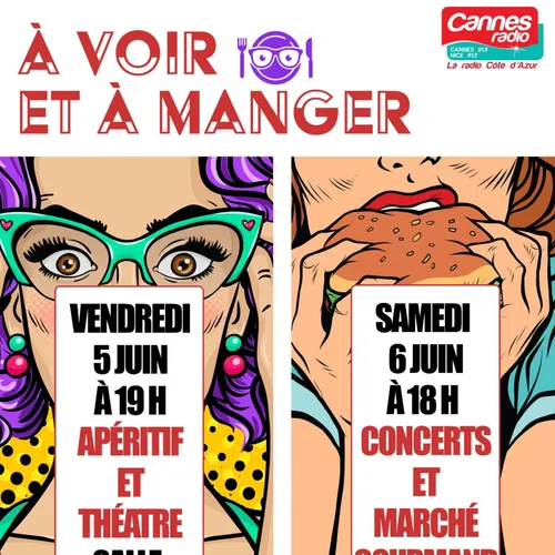 PARTENARIAT CANNES RADIO : A VOIR ET A MANGER A PEYMEINADE